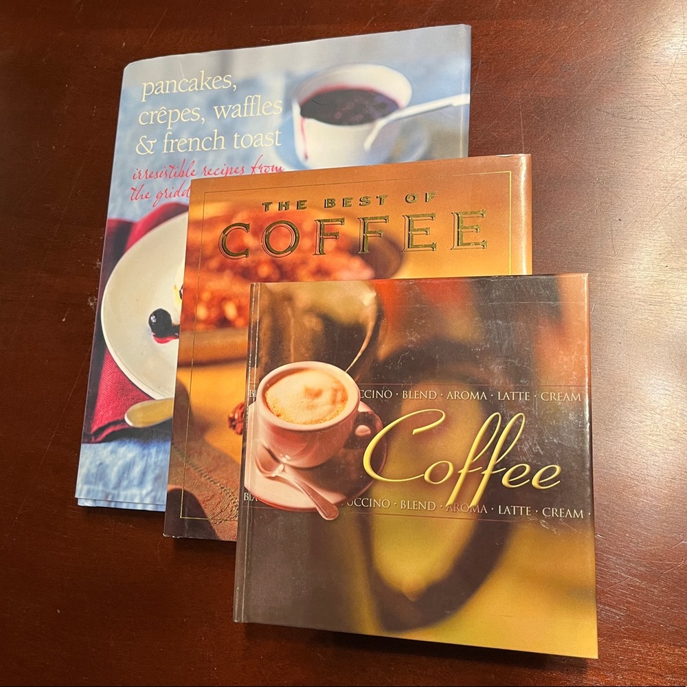 Lot of 3 cookbooks- brunch